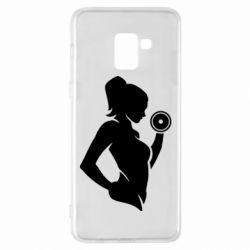 Чехол для Samsung A8+ 2018 Sports Girl - PrintSalon
