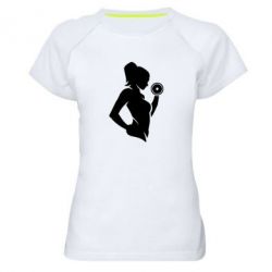 Женская футболка для спорта Sports Girl - PrintSalon