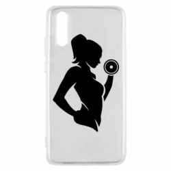 Чехол для Huawei P20 Sports Girl - PrintSalon