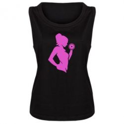 Женская майка Sports Girl - PrintSalon