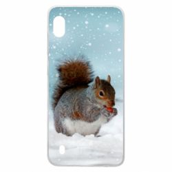 Чехол для Samsung A10 Squirrel with nut - PrintSalon