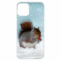 Чехол для iPhone 11 Squirrel with nut - PrintSalon