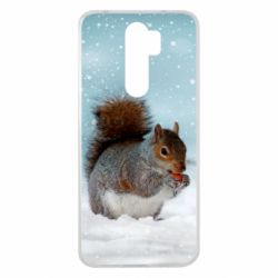 Чехол для Xiaomi Redmi Note 8 Pro Squirrel with nut - PrintSalon
