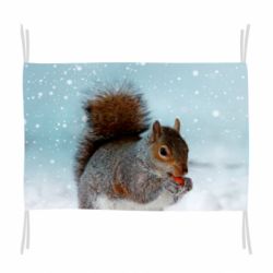 Флаг Squirrel with nut - PrintSalon