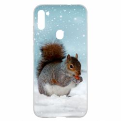 Чехол для Samsung A11/M11 Squirrel with nut - PrintSalon