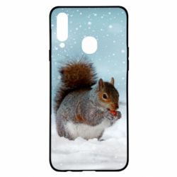 Чехол для Samsung A20s Squirrel with nut - PrintSalon