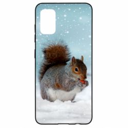 Чехол для Samsung A41 Squirrel with nut