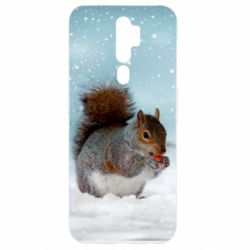 Чехол для Oppo A5/A9 2020 Squirrel with nut - PrintSalon