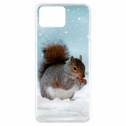Чехол для Oppo A73 Squirrel with nut - PrintSalon