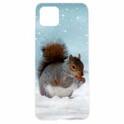 Чехол для Oppo A92s Squirrel with nut - PrintSalon