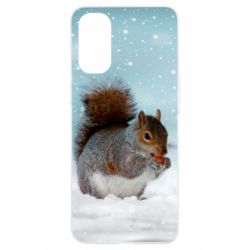 Чехол для Oppo Reno 4 Squirrel with nut - PrintSalon