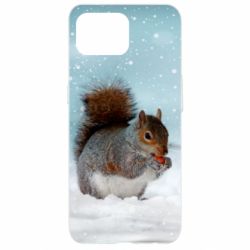 Чехол для Oppo Reno 4 Lite Squirrel with nut - PrintSalon