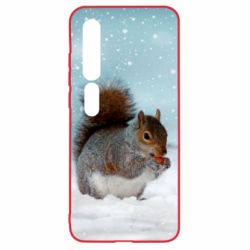 Чехол для Xiaomi Mi10/10 Pro Squirrel with nut - PrintSalon