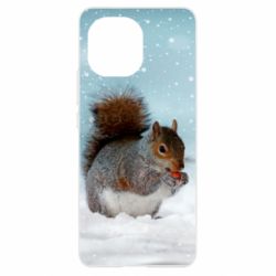 Чехол для Xiaomi Mi11 Squirrel with nut - PrintSalon
