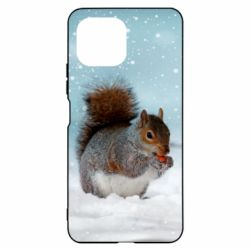 Чехол для Xiaomi Mi11 Lite Squirrel with nut - PrintSalon