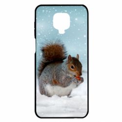 Чехол для Xiaomi Redmi Note 9S/9Pro/9Pro Max Squirrel with nut - PrintSalon