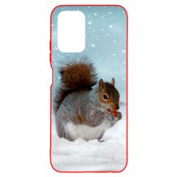 Чехол для Xiaomi Redmi Note 10 Squirrel with nut - PrintSalon