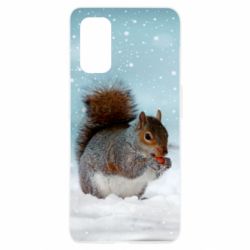 Чехол для Realme 7 Pro Squirrel with nut - PrintSalon