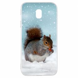 Чехол для Samsung J3 2017 Squirrel with nut - PrintSalon