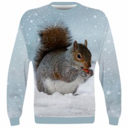 3D свитшот Squirrel with nut - PrintSalon