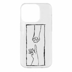 Чехол для iPhone 14 Pro Сreation meow - PrintSalon