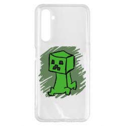 Чехол для Realme 6 Pro Сreeper - PrintSalon