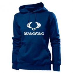 Худі жіноче SsangYong Logo - PrintSalon