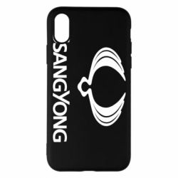 Чохол для iPhone X/Xs SsangYong Logo - PrintSalon