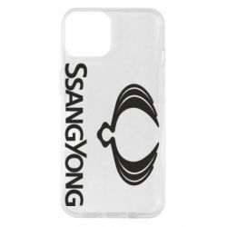 Чохол для iPhone 14 SsangYong Logo - PrintSalon