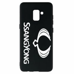 Чохол для Samsung A8+ 2018 SsangYong Logo - PrintSalon