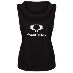 Майка жіноча SsangYong Logo - PrintSalon