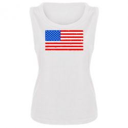 Женская майка США - PrintSalon