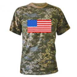 Камуфляжная футболка США - PrintSalon