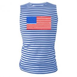 Майка-тельняшка США - PrintSalon