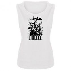 Женская майка Stalker Logo - PrintSalon