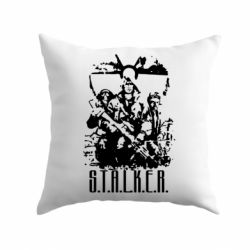 Подушка Stalker Logo