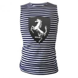 Майка-тельняшка Stallion metal - PrintSalon