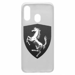 Чехол для Samsung A40 Stallion metal - PrintSalon