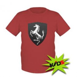 Детская футболка Stallion metal - PrintSalon
