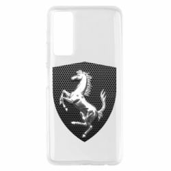 Чехол для Huawei P Smart 2021 Stallion metal - PrintSalon