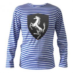 Тельняшка с длинным рукавом Stallion metal - PrintSalon