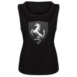 Женская майка Stallion metal - PrintSalon