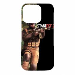 Чехол для iPhone 14 Pro Standoff 2 Camouflage - PrintSalon
