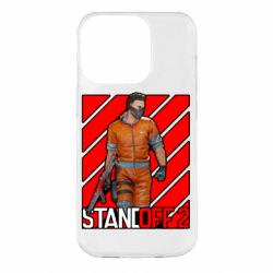 Чехол для iPhone 14 Pro Standoff 2 Red Logo - PrintSalon