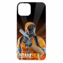 Чехол для iPhone 14 Standoff 2 Terrorist in a gas mask - PrintSalon