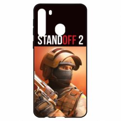 Чехол для Samsung A21 Standoff 2 weapon soldier - PrintSalon