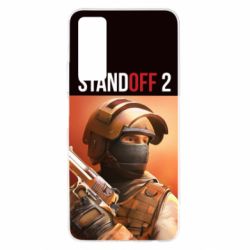 Чехол для Huawei P Smart 2021 Standoff 2 weapon soldier - PrintSalon
