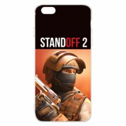 Чехол для iPhone 6 Plus/6S Plus Standoff 2 weapon soldier - PrintSalon
