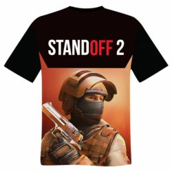 Мужская футболка 3D Standoff 2 weapon soldier - PrintSalon