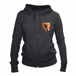 Женское худи на молнии Standoff 2 - PrintSalon